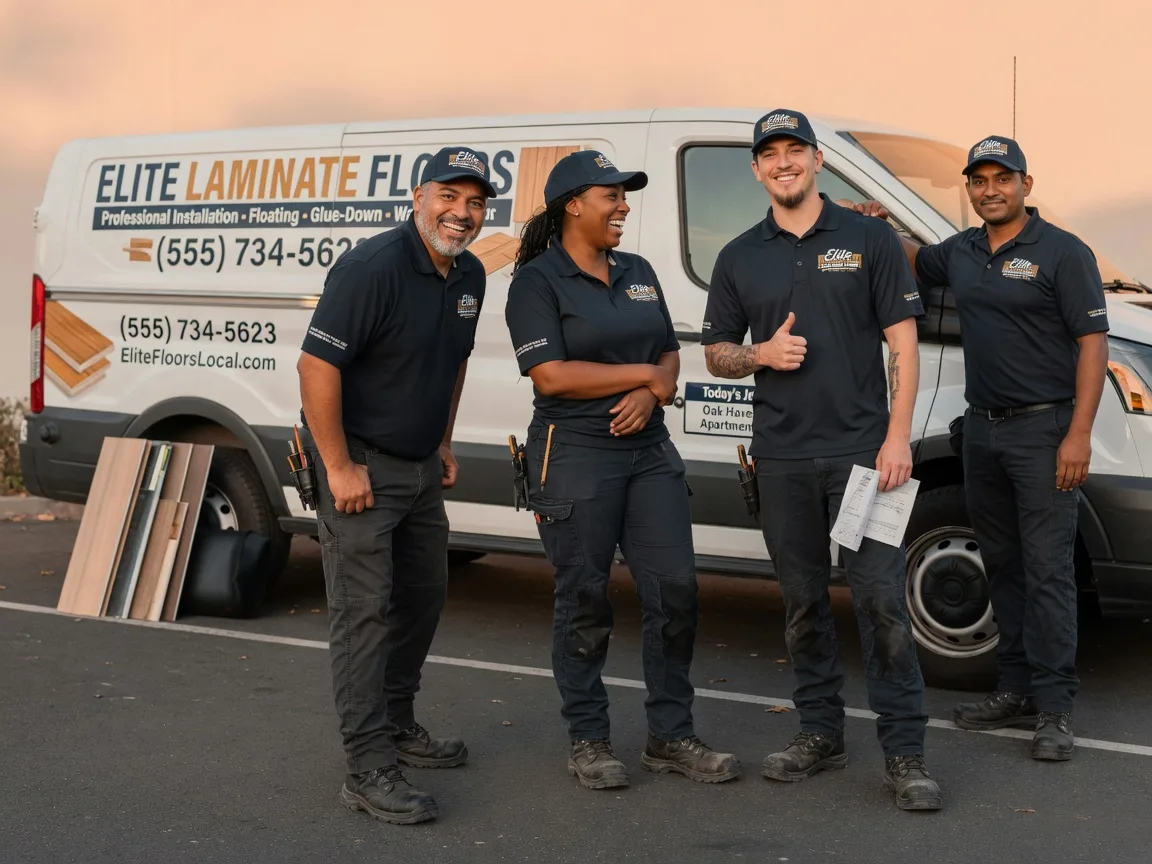 Laminate flooring installation company in Edinburg, IL